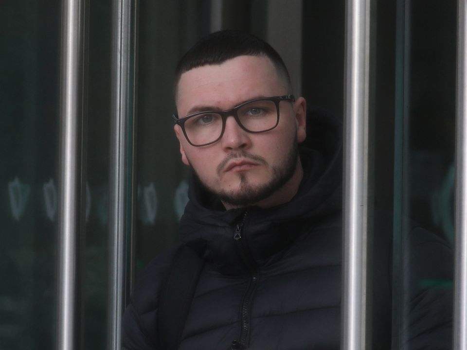 Jordan O’Brien was fined €250 for the public order offence