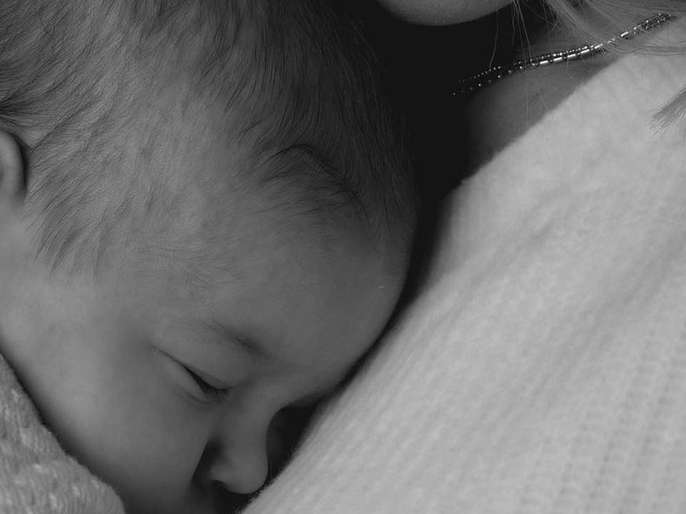 Kathryn Thomas with baby Grace (Kathryn Thomas/Instagram)