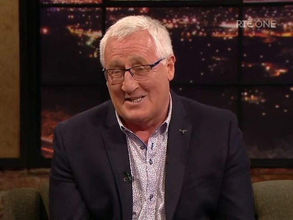 Pat on the Late Late show last week