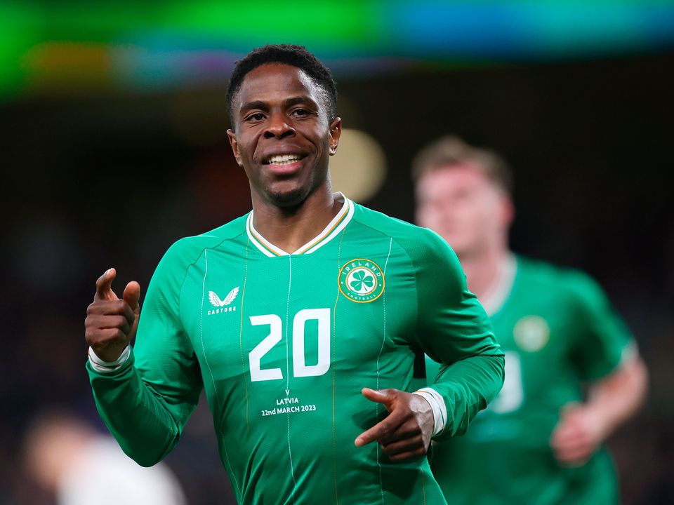 Chiedozie Ogbene scored Ireland's winner