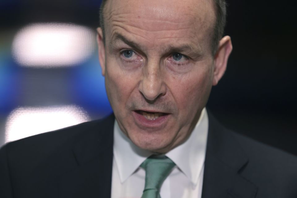 Taoiseach Micheal Martin said he had received a security briefing earlier in the week (Oliver Contreras/PA)