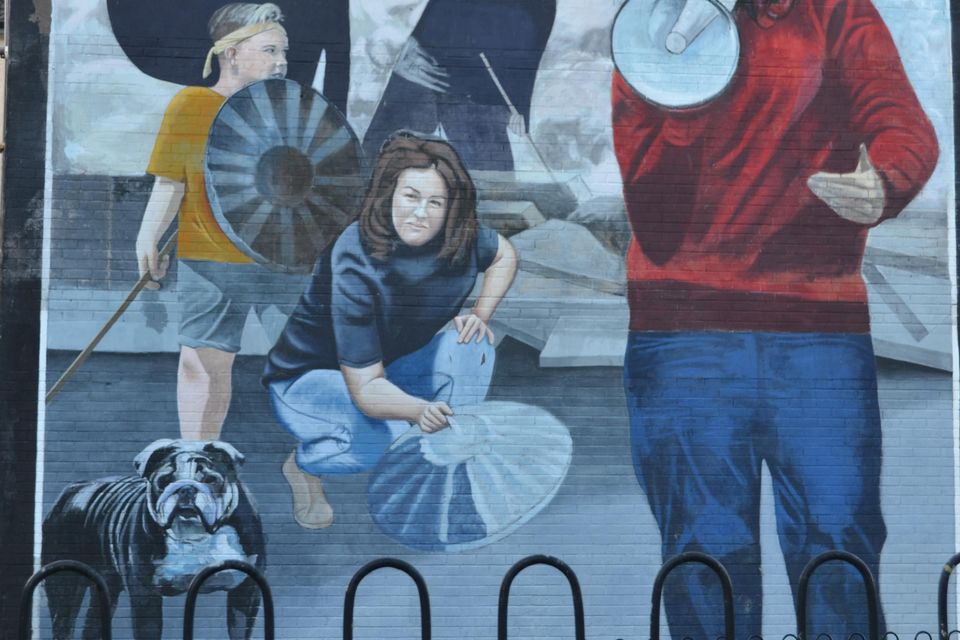 A mural in the Bogside