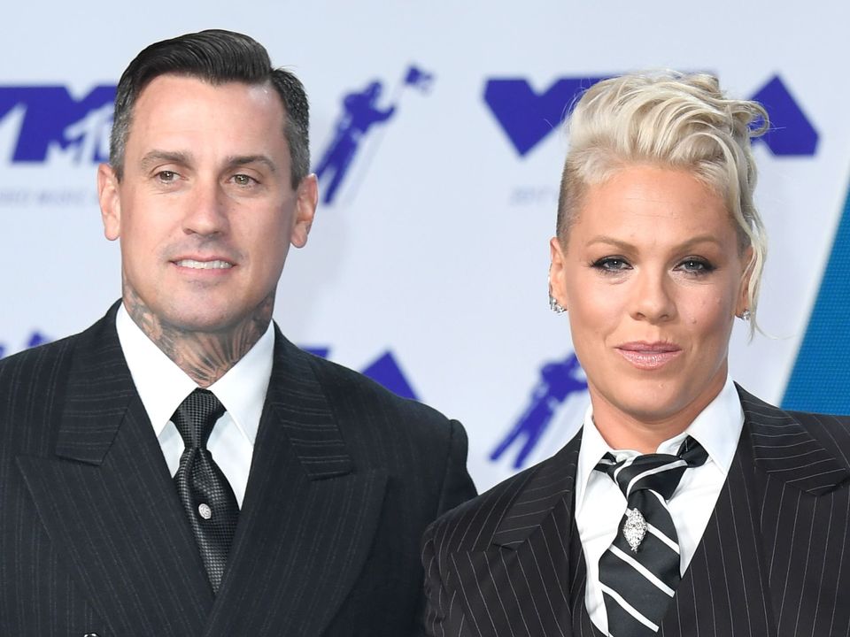 Pop star Pink celebrated 15 years of marriage with Carey Hart with a touching post on Instagram (PA)