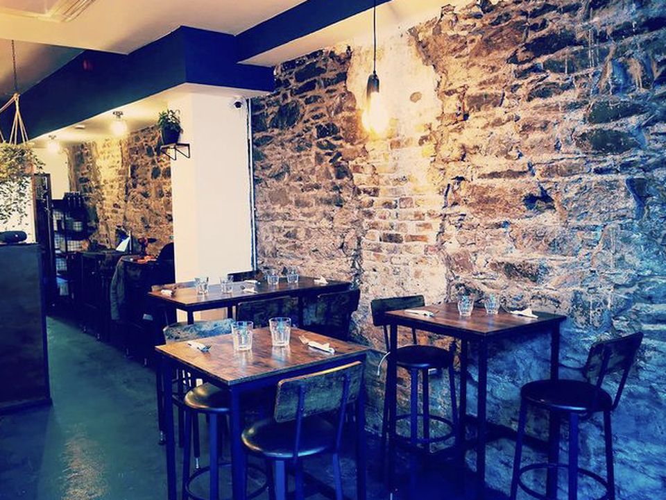 Inside the restaurant