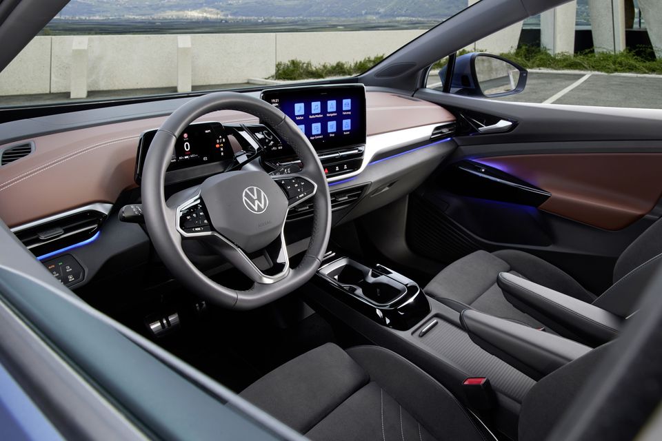The interior of the Volkswagen ID.5