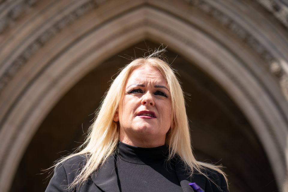 The mother of Archie Battersbee, Hollie Dance speaks to the media outside the Royal Courts of Justice, London. The parents of Archie, 12, have lost their appeal to prevent their son's life support being switched off. Picture date: Monday July 25, 2022.
