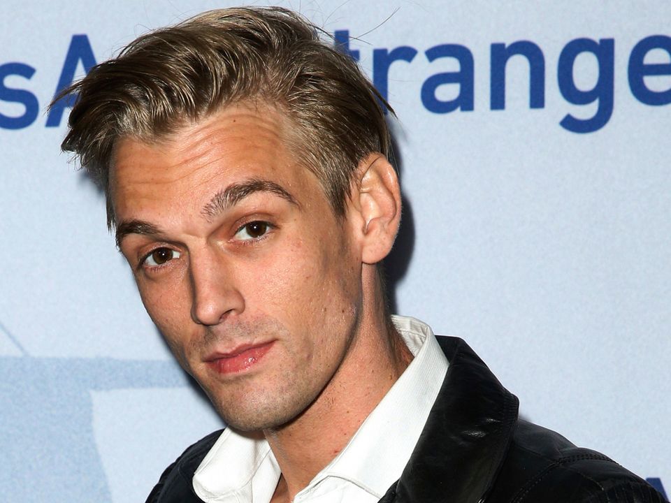 Aaron Carter. AP
