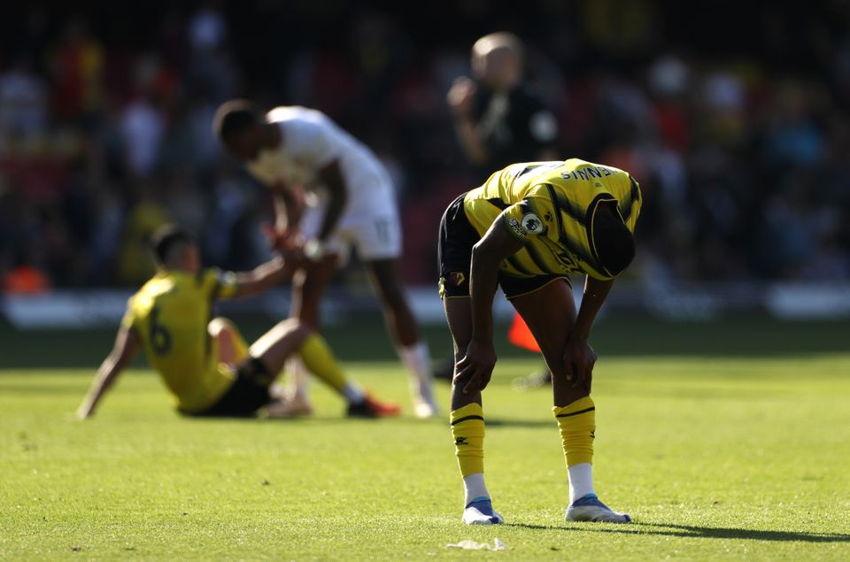 Watford are in relegation trouble (Bradley Collyer/PA)