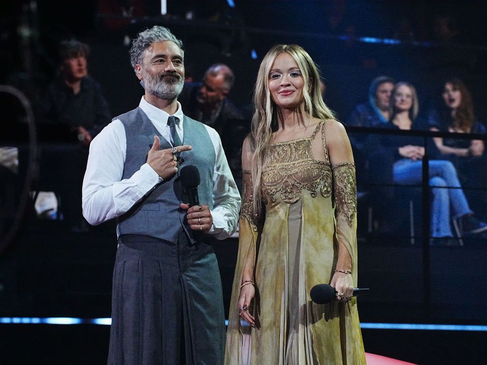 Rita and Taika Waititi