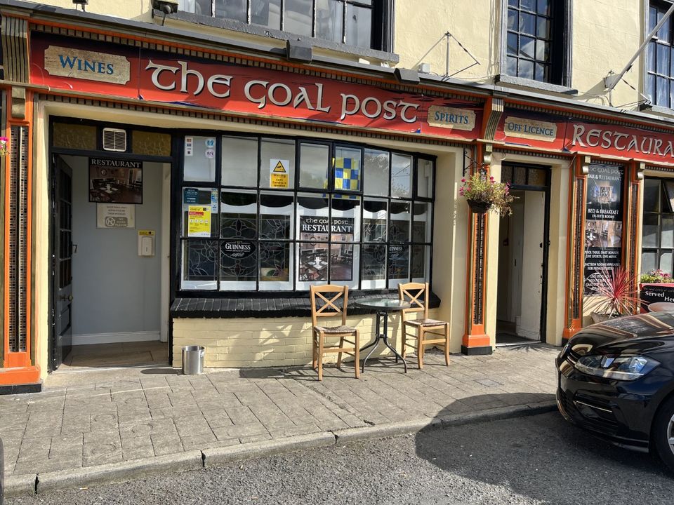 The Goal Post Bar in Roscommon is delightful