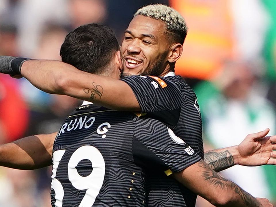 Eddie Howe insisted both Joelinton and Bruno Guimaraes are “a joy to work with” after they both found the net in a 3-0 win at struggling Norwich (Zac Goodwin/PA)
