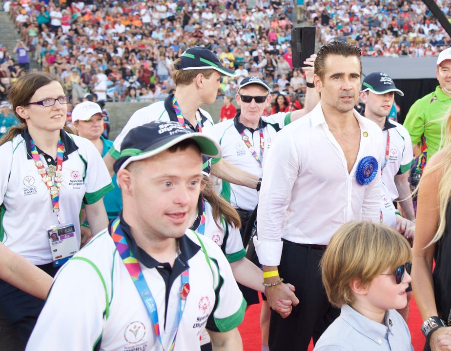 Colin at the Special Olympics in LA in 2015