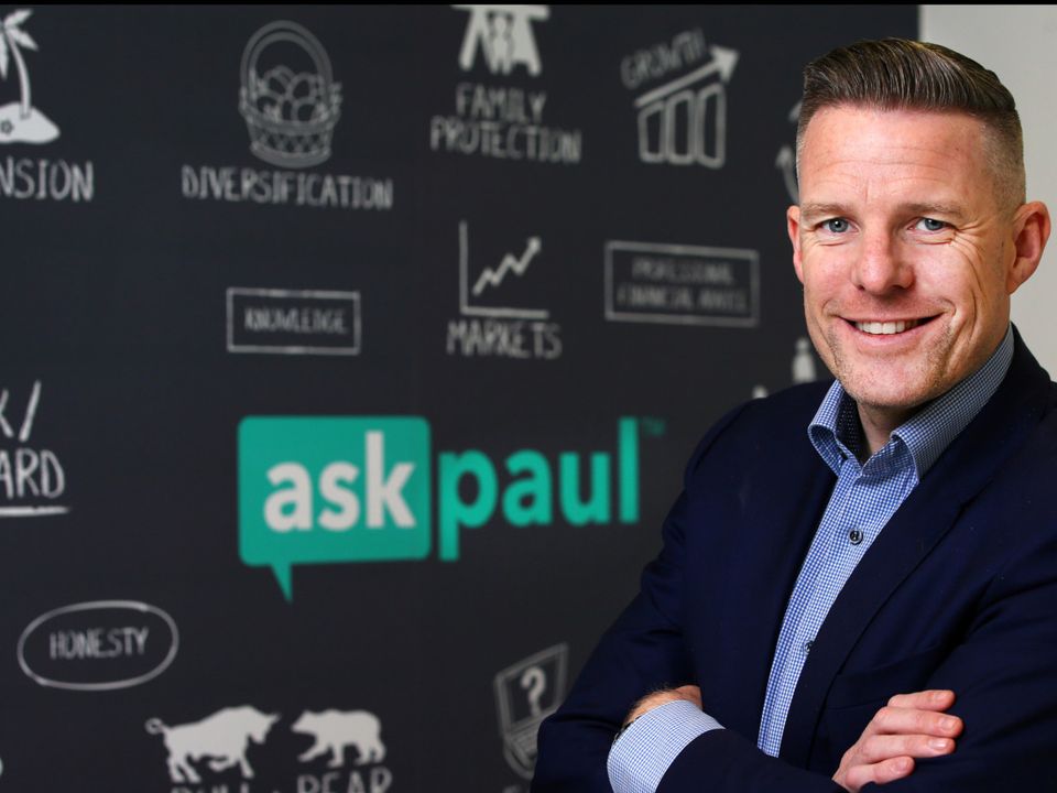 Paul Merriman CEO of PAX Financial Planning and Founder of AskPaul.ie. Pic Steve Humphreys 23rd November 2018