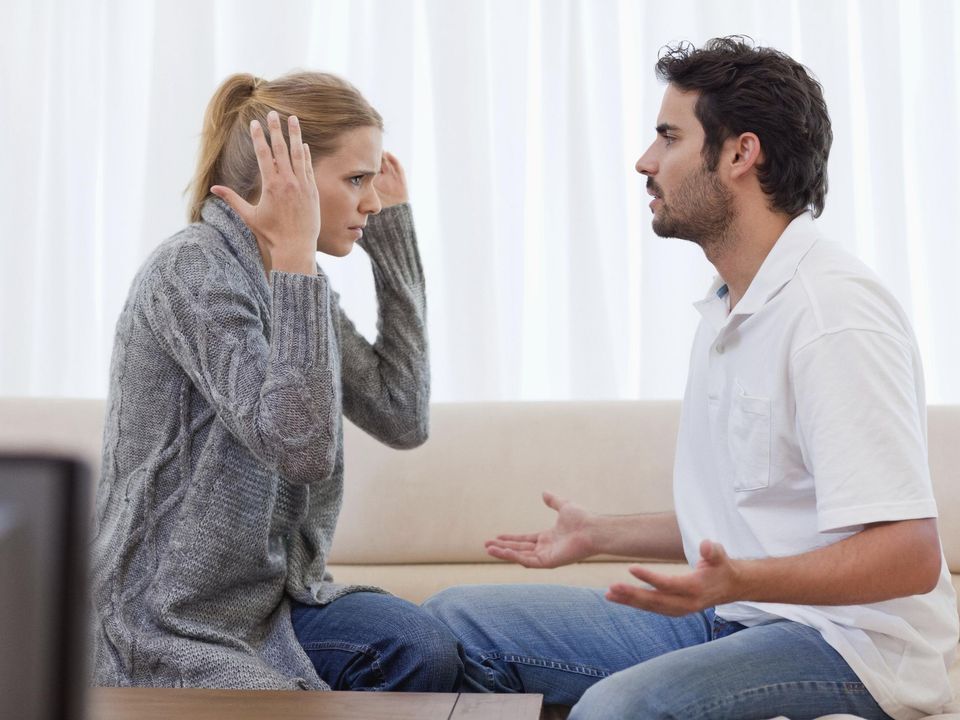 Failure to talk things out can lead to big arguments. Stock image.