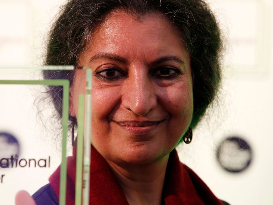 Geetanjali Shree becomes first Indian winner of International Booker Prize (David Cliff/AP)