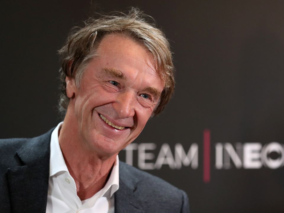 Team INEOS Owner Sir Jim Ratcliffe during a press conference to launch Team INEOS at The Fountaine Free in Linton, Yorkshire.