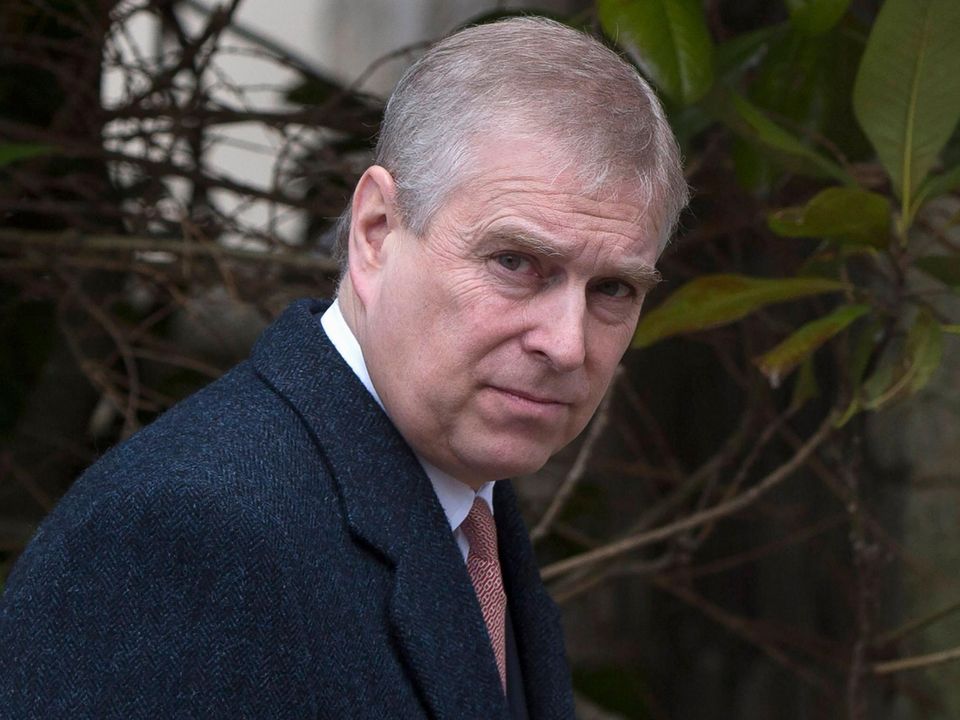 Prince Andrew paid a settlement to Virginia Giuffre, ending the sex assault case. Photo: Neil Hall/PA Wire