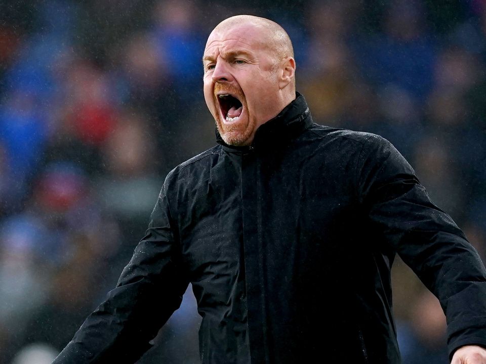 Burnley manager Sean Dyche has challenged his team to be more ruthless (Martin Rickett/PA)