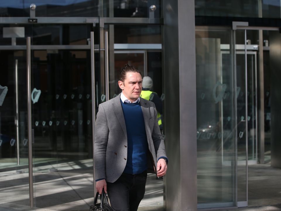 Thomas Cullen, who pleaded guilty to offensive behaviour on board an aircraft. Photo: Collins
