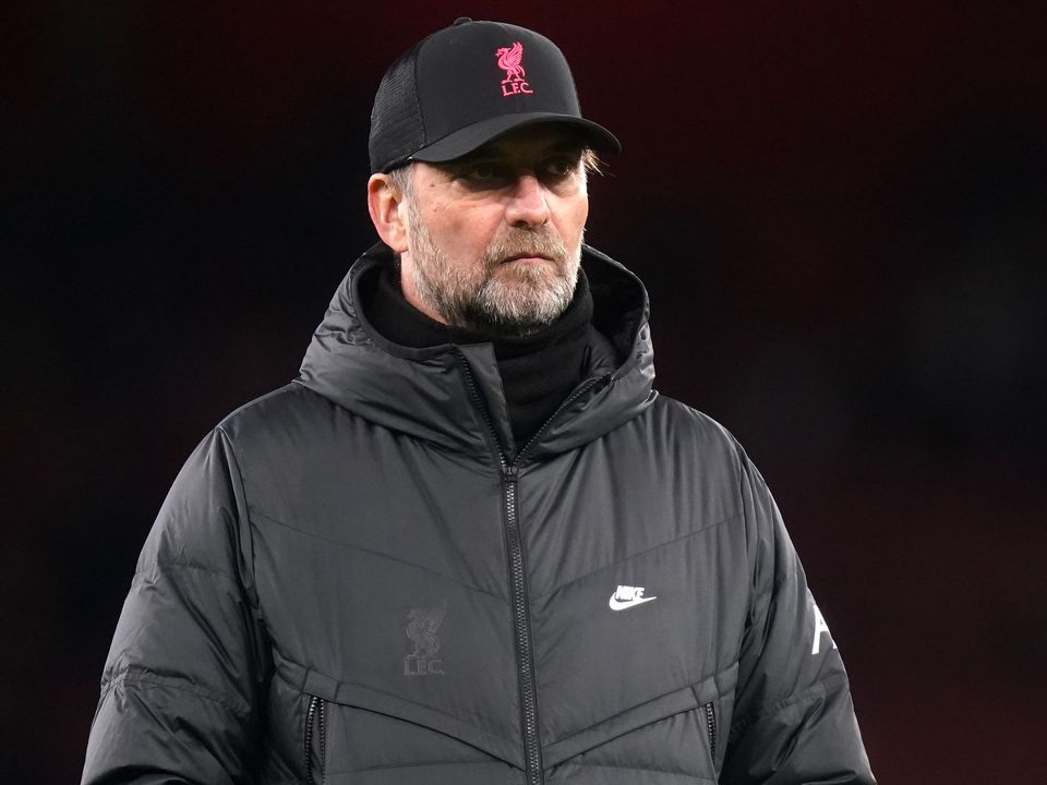 Liverpool manager Jurgen Klopp admits last season he was concerned his side would end up playing in the Europa Conference League (Adam Davy/PA)