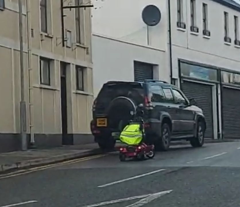 Cathair Hughes from Greencastle Co. Tyrone appeared before the Magistrates Court to face charges in relation to the theft of a mobility scooter from outside a shop in Ballygawley in October.
Hughes (22) of Blackbog Road was charged with stealing the mobility scooter worth £570, damaging the scooter theft of disability scooter 