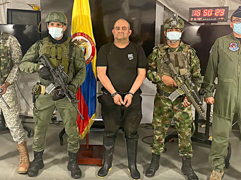 The capture of Otoniel was compared to the fall of Pablo Escobar by President Ivan Duque