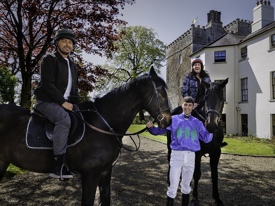 Giddy up: the men will pick the most stylish person of the day