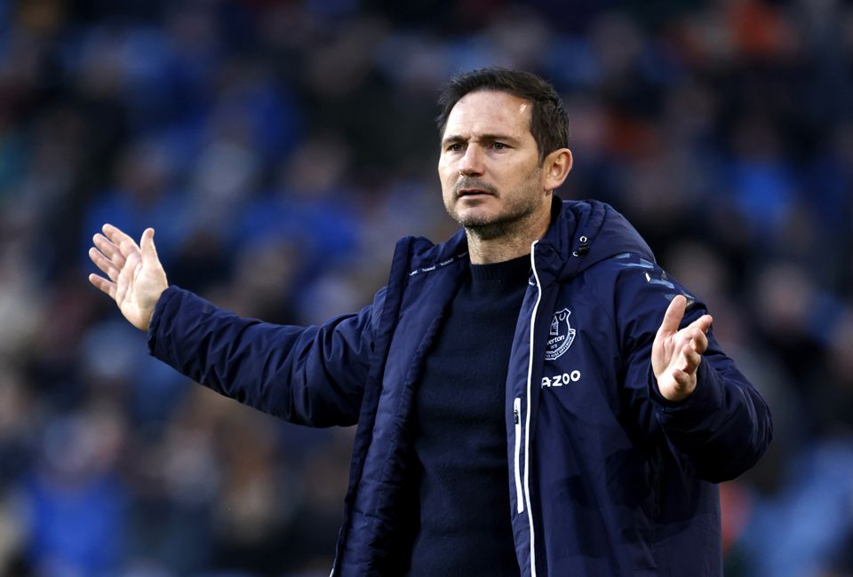 Frank Lampard will come up against his Chelsea successor Thomas Tuchel this weekend (Richard Sellers/PA)