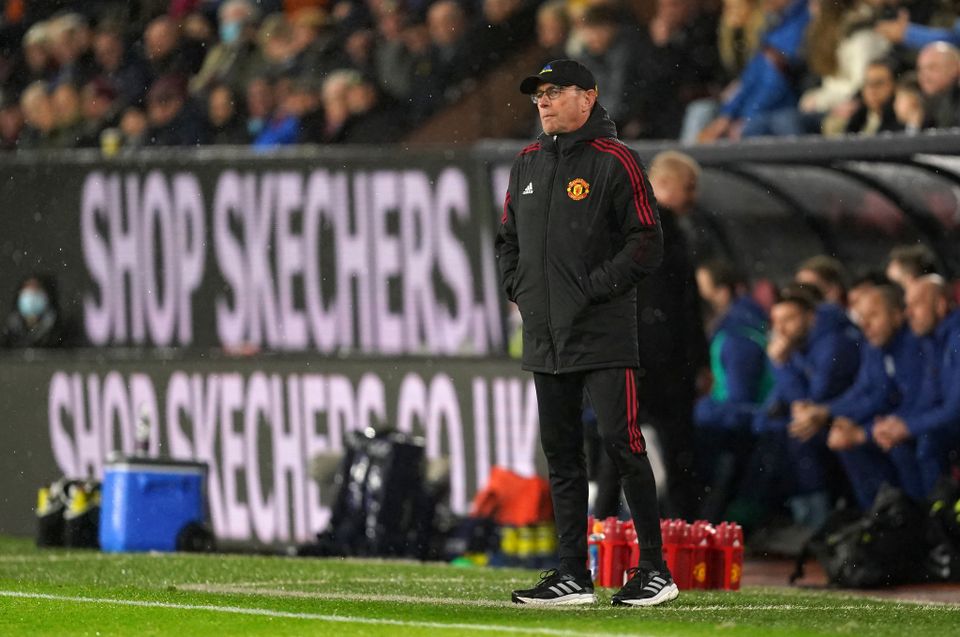 Interim boss Ralf Rangnick has been in charge for 12 games (Martin Rickett/PA)