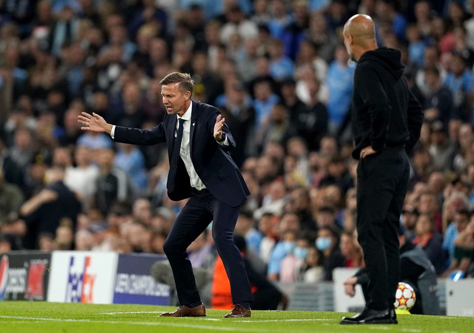 Marsch and Guardiola met earlier this season in the Champions League (Martin Rickett/PA)
