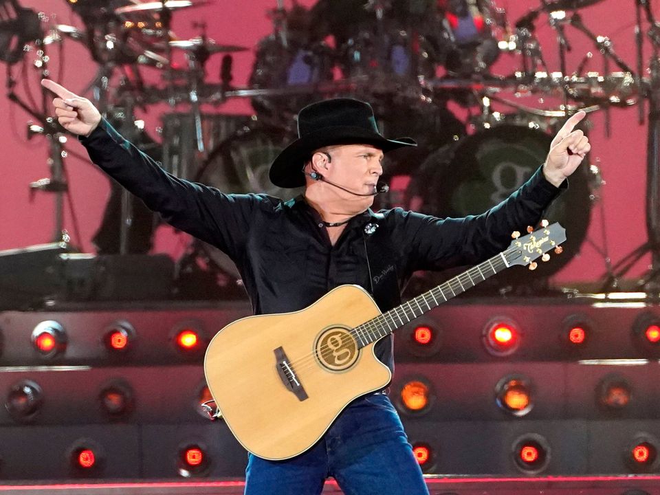 Garth Brooks on stage at Dublin's Croke Park in September 2022. Photo: Getty Images