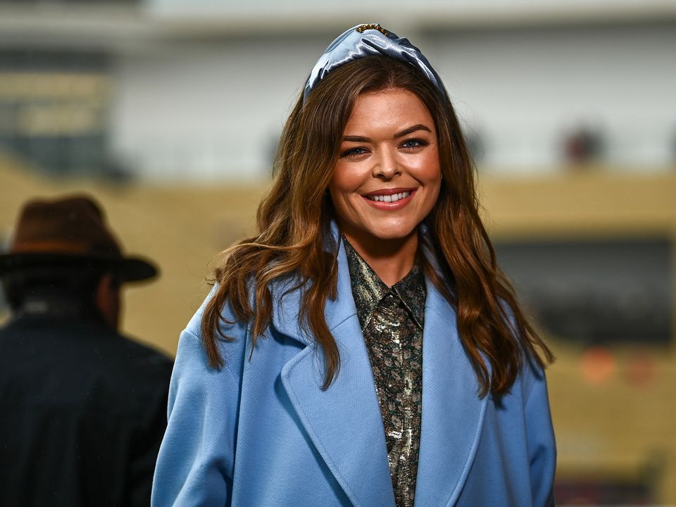 2022; Radio presenter Doireann Garrihy in attendance on day two of the Cheltenham Racing Festival Photo: David Fitzgerald/Sportsfile via Getty Images