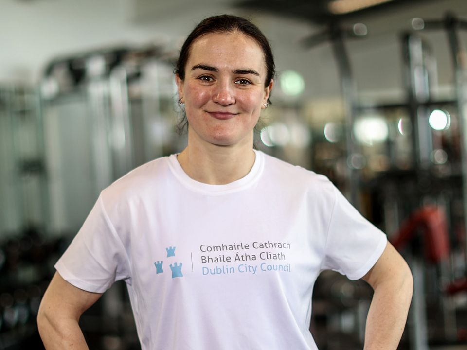 Olympic gold medallist Kellie Harrington (Boxing) pictured today following her announcement as a Sports Ambassador for Dublin City Council. Photo: INPHO/Dan Sheridan