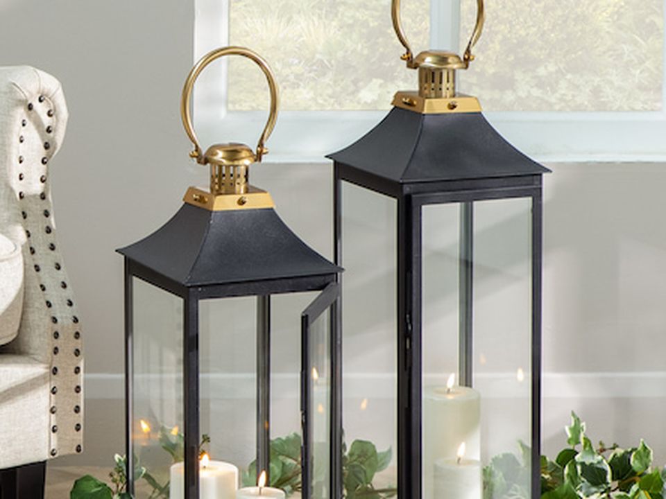 Carrie lantern, from €89.10 ezlivingfurniture.ie