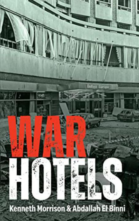 The book, featuring a bombed out Europe on its cover