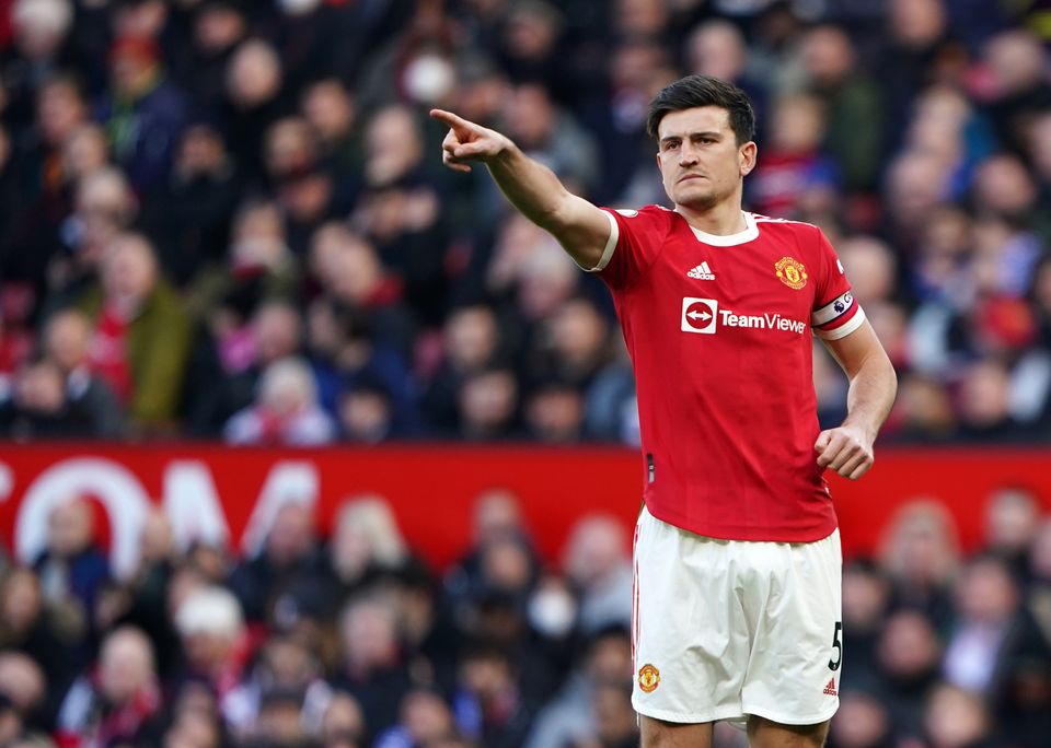 Harry Maguire will miss the clash with Chelsea (Zac Goodwin/PA)