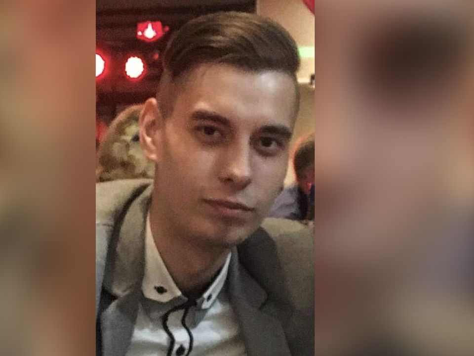 26-year-old Samuel McAuley, who died after being hit by a bus in Belfast on Saturday.