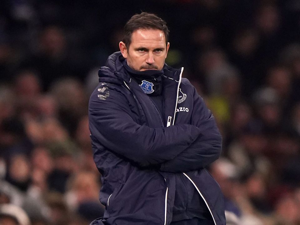 Everton manager Frank Lampard insists talk of a crisis at the club is not accurate (Adam Davy/PA)
