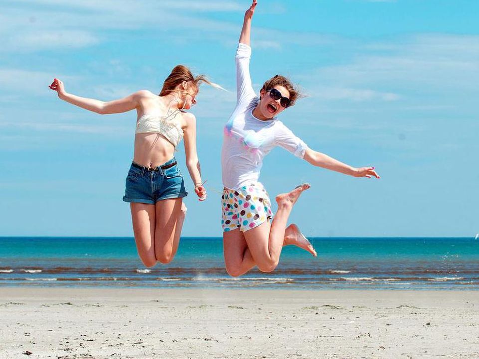 Jump for joy as Ireland will bask in glorious sunshine this weekend.