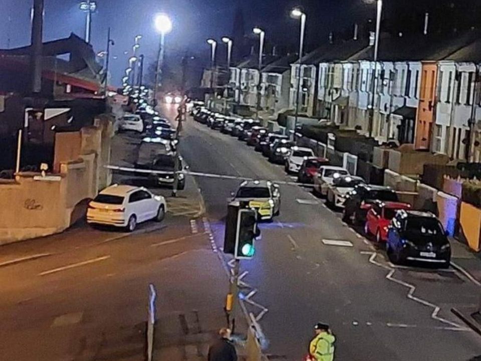 The scene near the Ryan McBride Brandywell Stadium