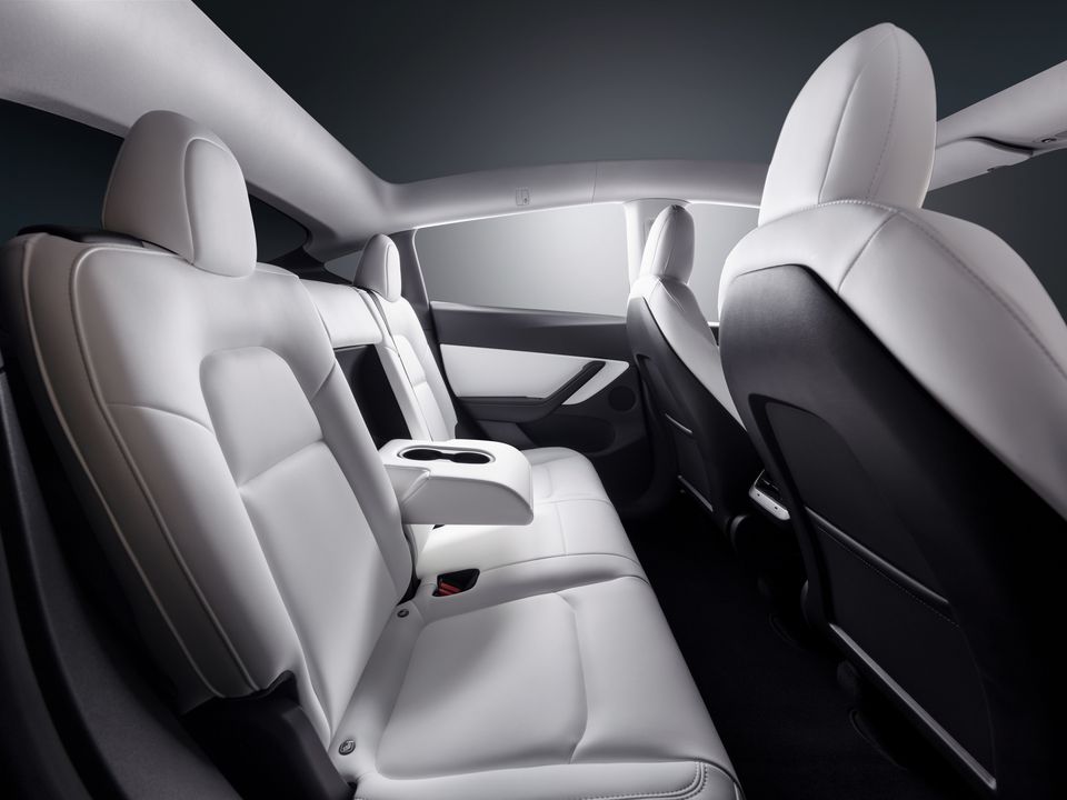 Tesla Model Y's interior is like something from a sci-fi move