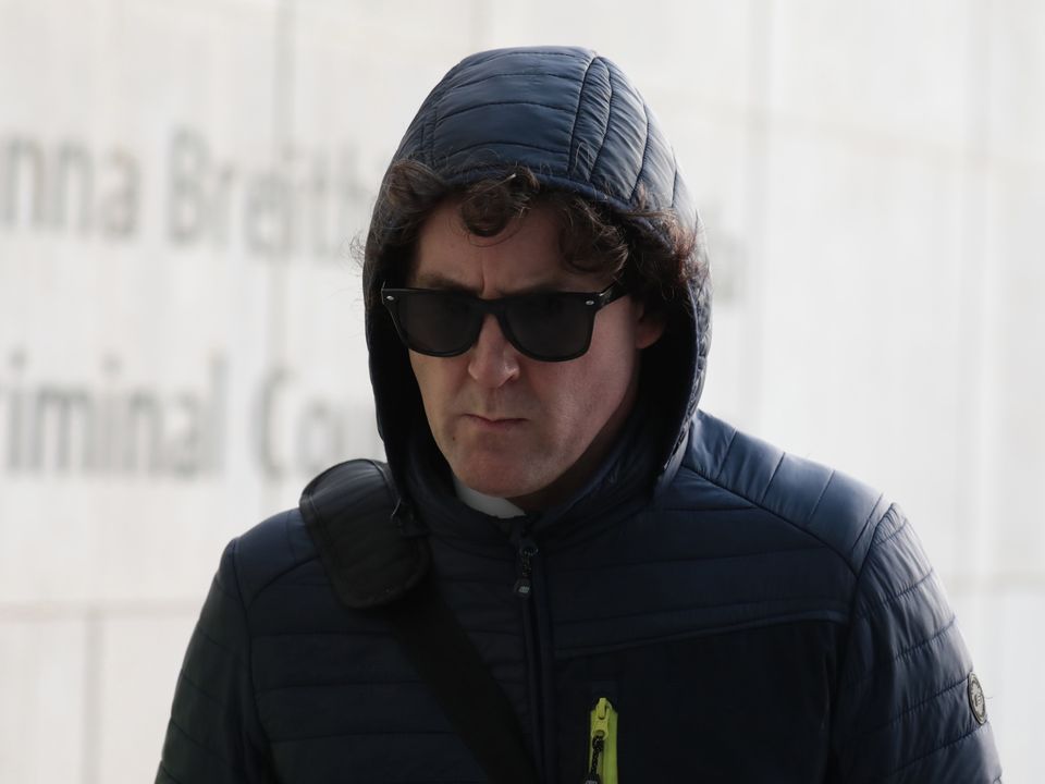 Eddie Og O Reilly pictured at the Criminal Courts of Justice (CCJ) for a court appearance. Pic: Paddy Cummins/IrishPhotoDesk.ie