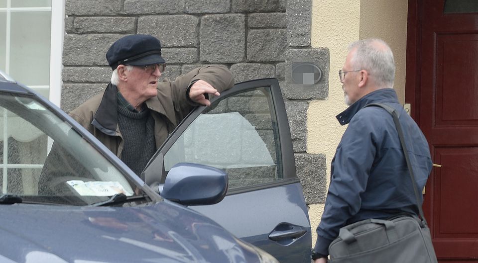 Eddie Tighe, at his Co Sligo home following his release from prison. Photo: Sunday World