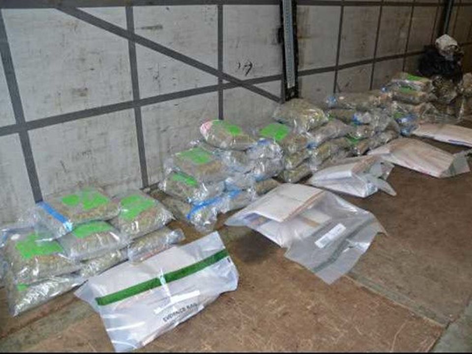 £1.8m of cannabis and cocaine was seized in the early hours of Saturday morning in Belfast docks