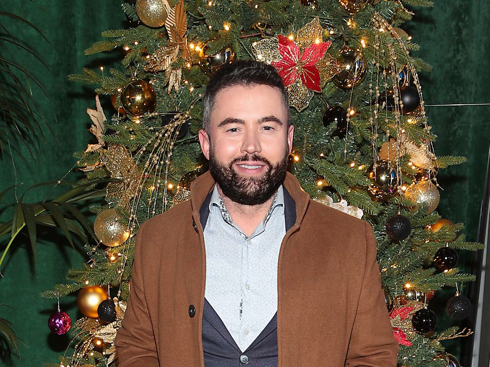 Deric Hartigan at the official opening of Christmas in the Courtyard. Pic: Brian McEvoy