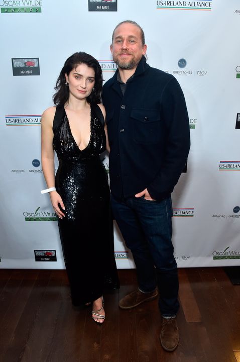 Eve Hewson and Charlie Hunnam attend Oscar Wilde Awards 2023 at Bad Robot on March 09, 2023 in Santa Monica, California. (Photo by Alberto E. Rodriguez/Getty Images for US-Ireland Alliance)
