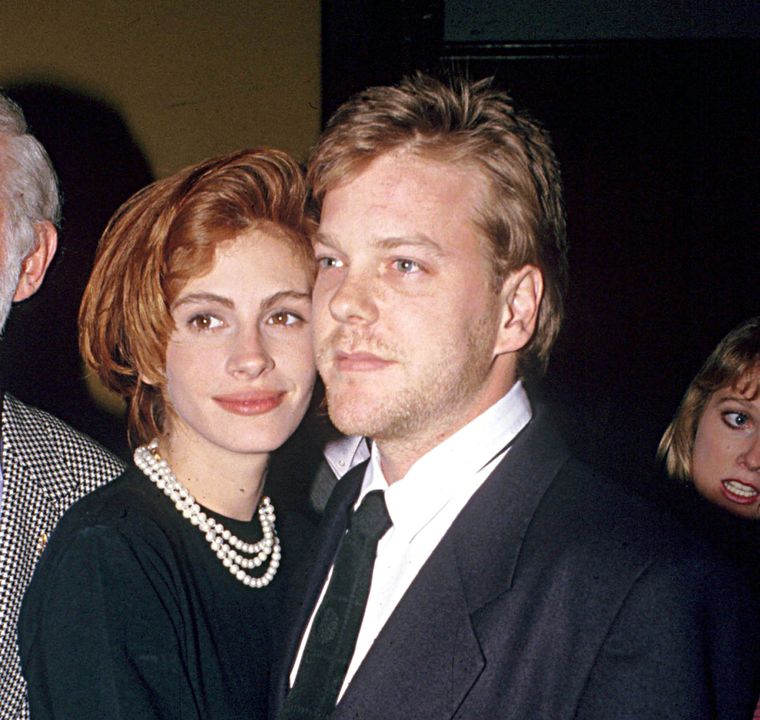 Julia Roberts left Kiefer Sutherland