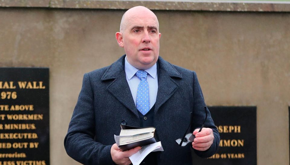 Controversy: Pastor Barrie Halliday. Picture: Niall Carson/PA