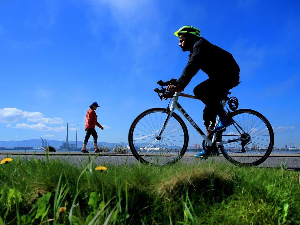 Temperatures will reach 21C today. File photo
