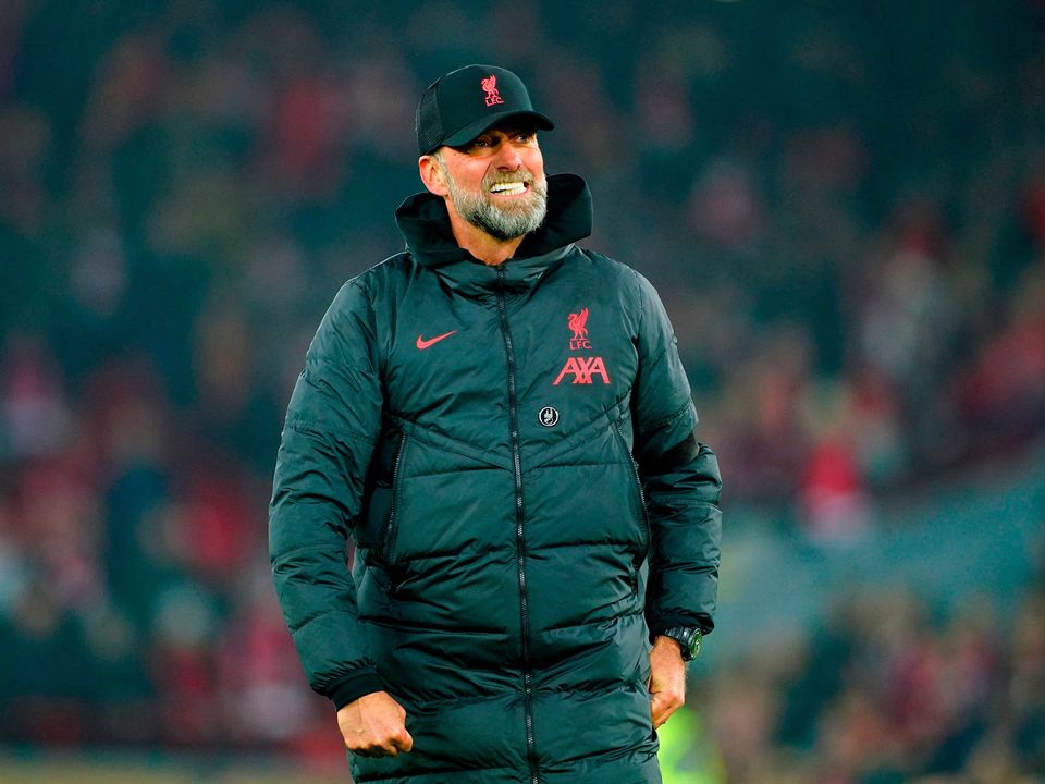 Liverpool manager Jurgen Klopp. Photo: PA/Reuters